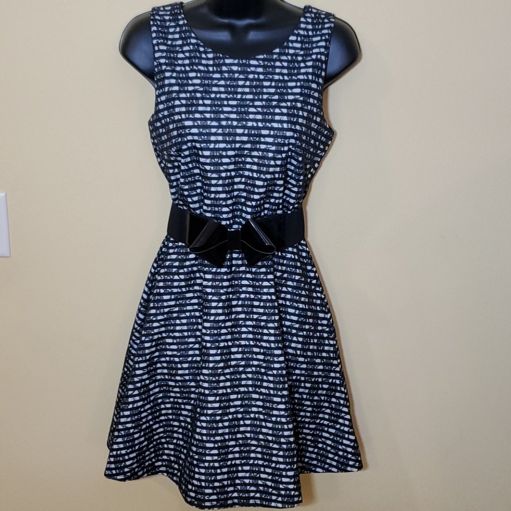 Beautiful Dress with Elastic Belt NWOT